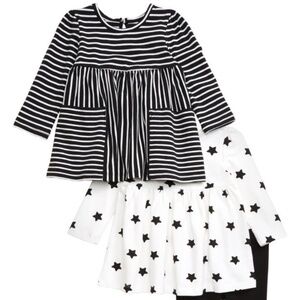 Infant Girl's Little Me 3-Piece Dresses & Leggings